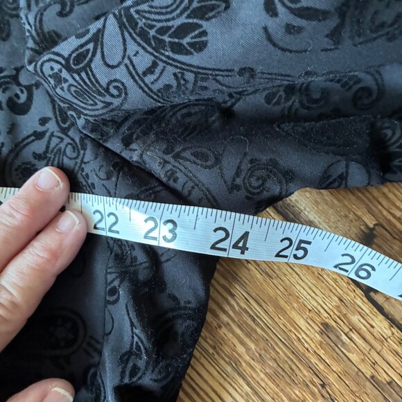 INC Black Paisley Slim-Fit Blazer XL - Formal, Party, Holiday, Wedding, Evening - Picture 8 of 9